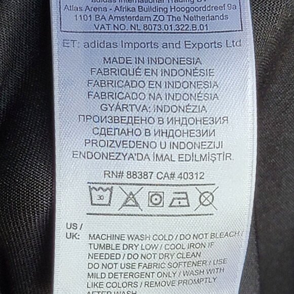 Adidas Climalite Logo Adidas Pull-On Workout Full-Length Tight Leggings. Size S - Picture 6 of 6